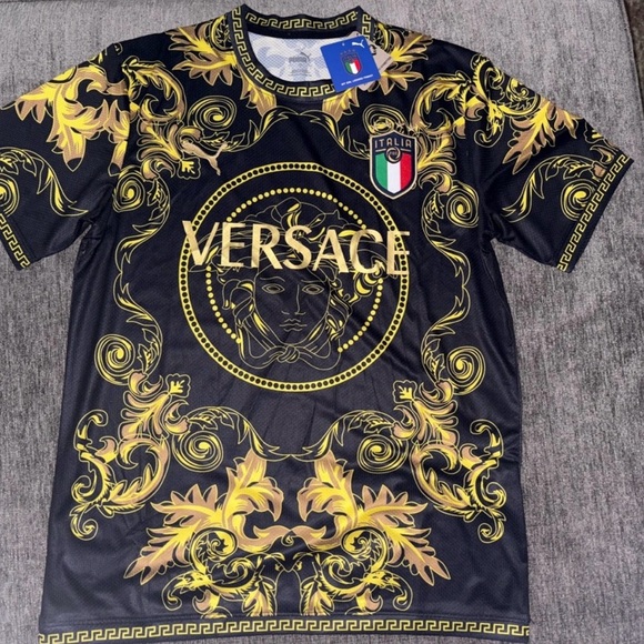 Puma Other - 2024 Italy Puma x Versace (Special Edition) World Cup Soccer Jersey